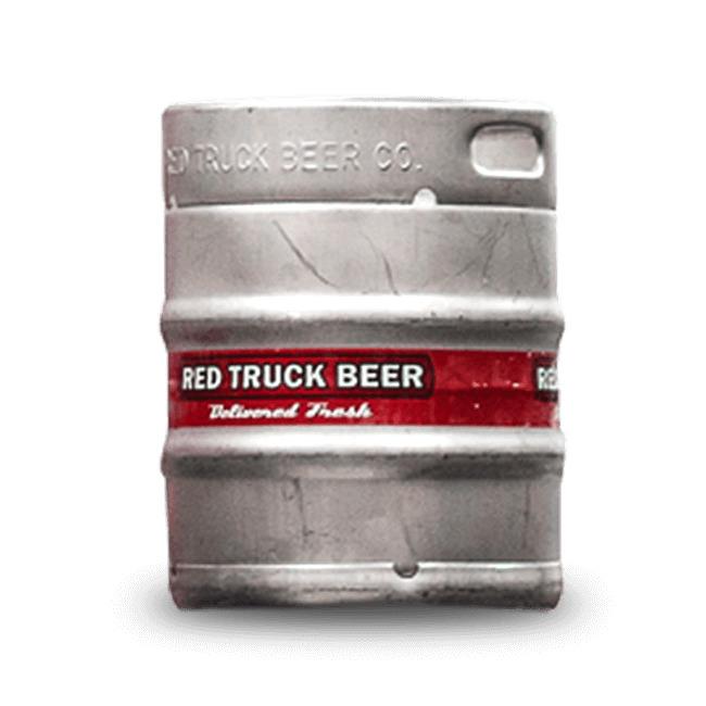 Red Truck Beer Keg png transparent