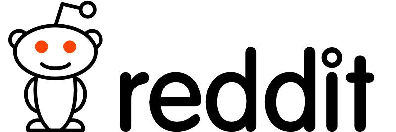 Reddit Text Logo png transparent