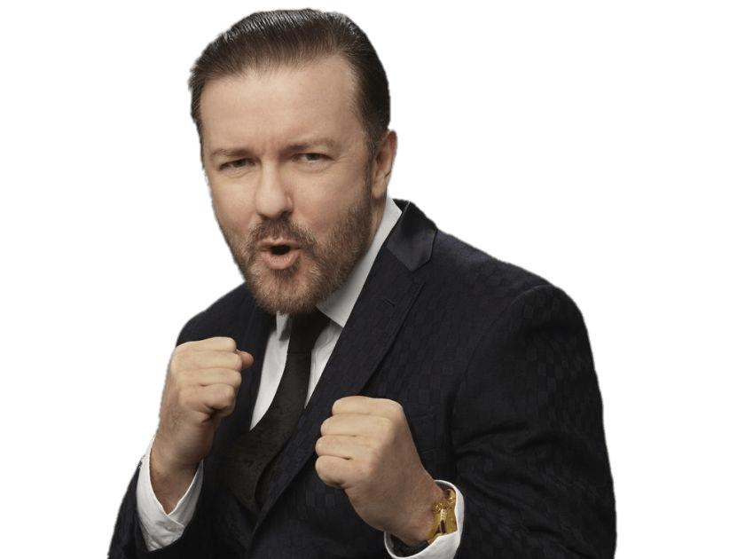 Ricky Gervais Boxing Move png transparent