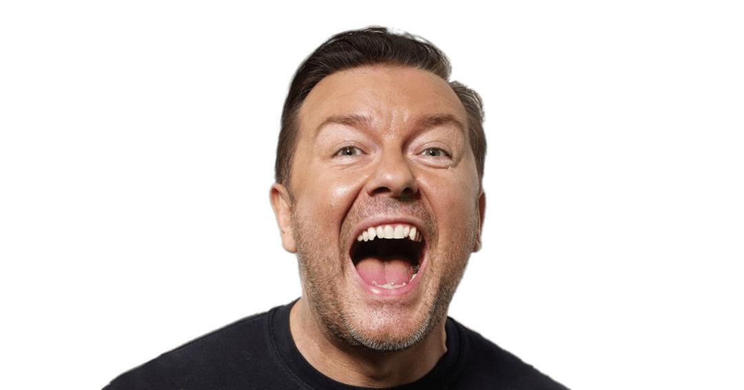 Ricky Gervais Laughing Out Loud png transparent