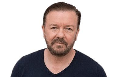 Ricky Gervais Portrait png transparent