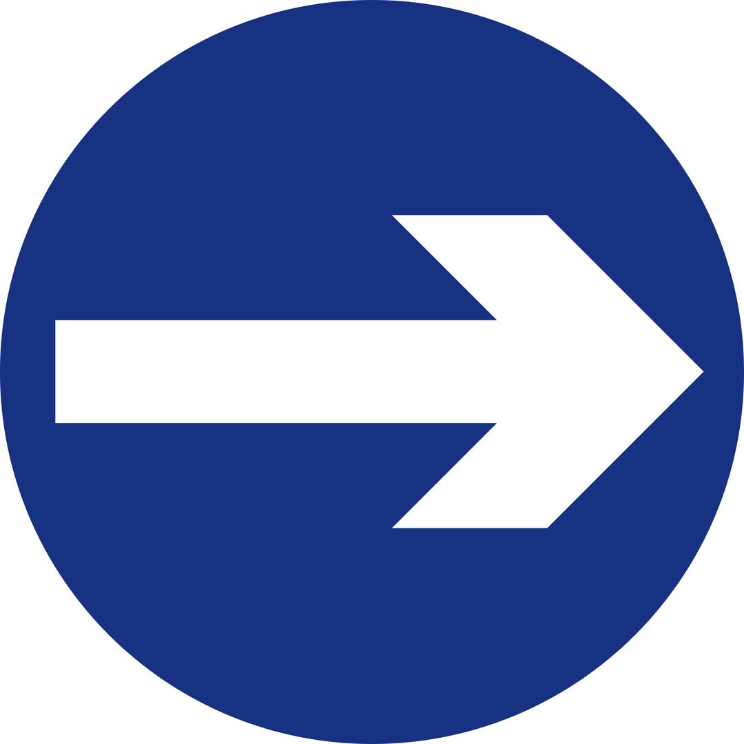 Right Turn Traffic Sign png transparent