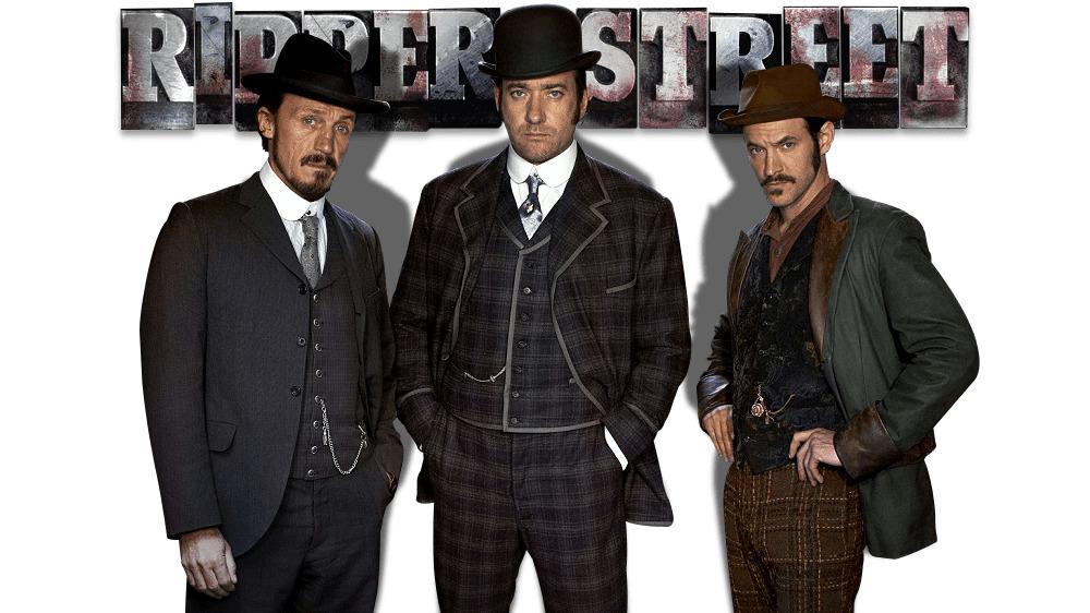 Ripper Street Standing Trio png transparent