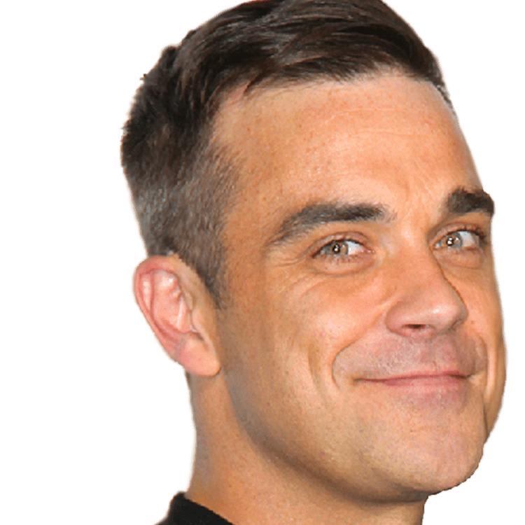 Robbie Williams Face png transparent