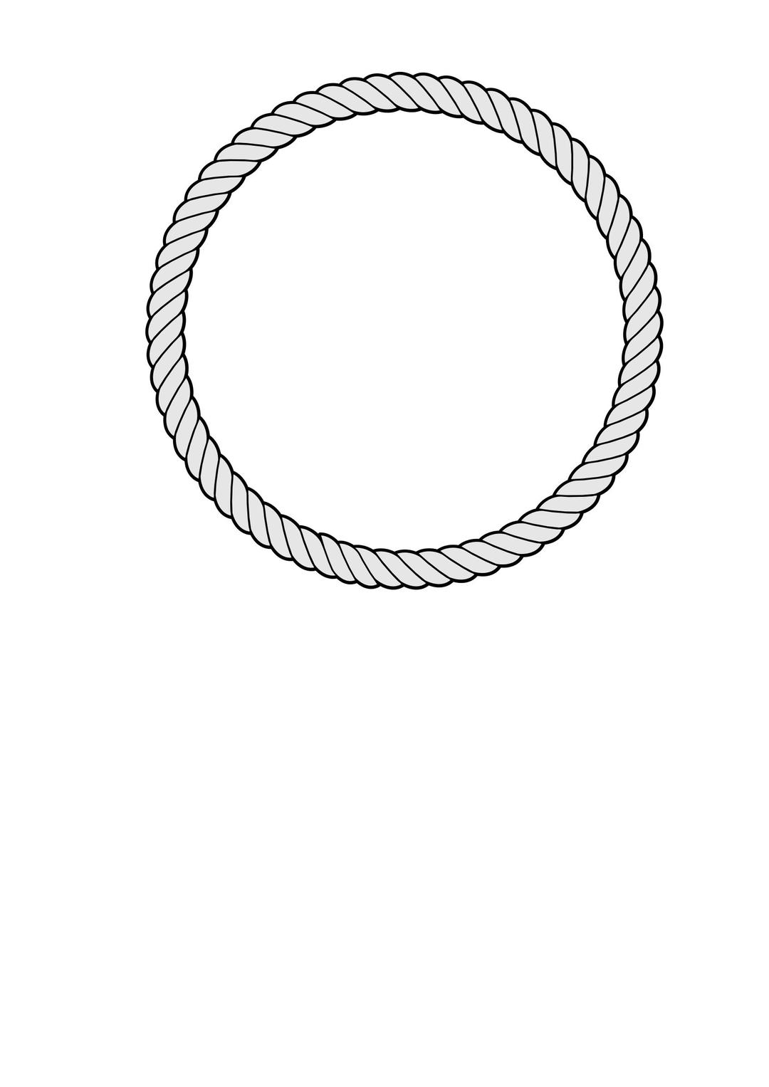 Rope Ring png transparent