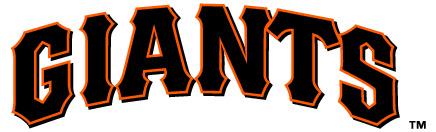 San Francisco Giants Text Logo png transparent