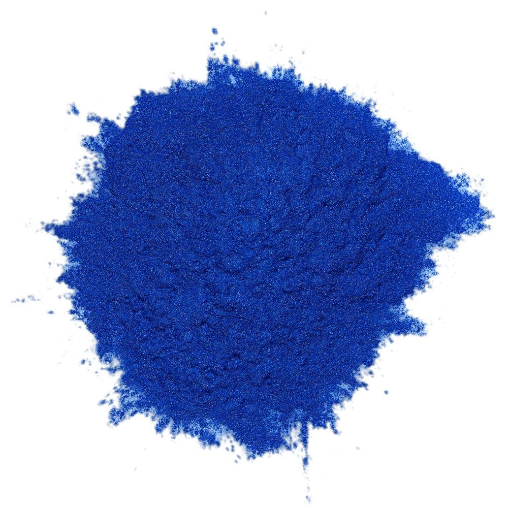 Sapphire Blue Mettalic Powder png transparent