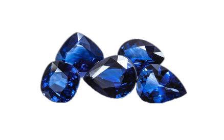 Sapphire Stones png transparent