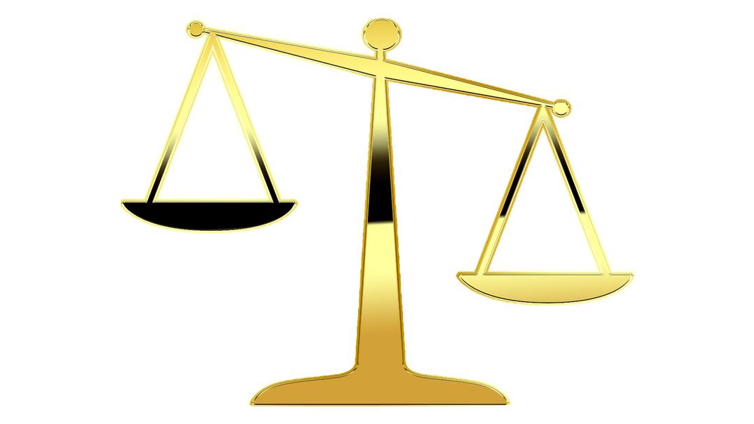Scales Justice png transparent