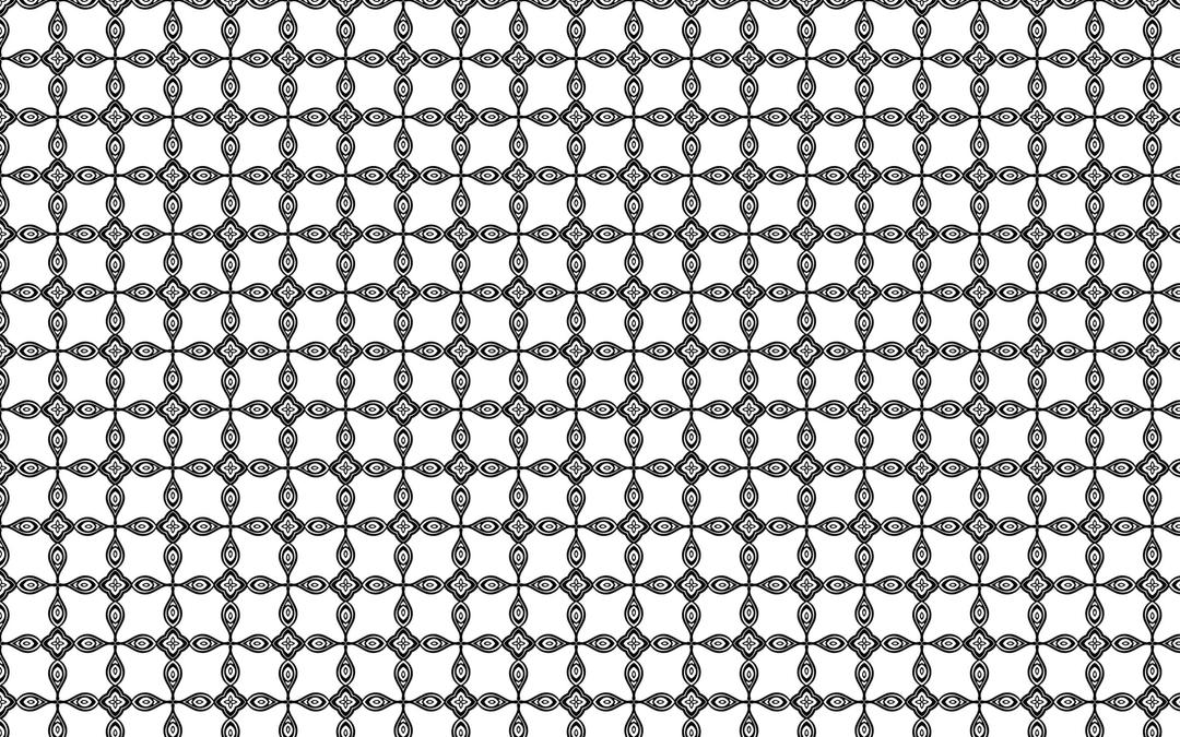 Seamless Abstract Black Frame Design Pattern 2 png transparent