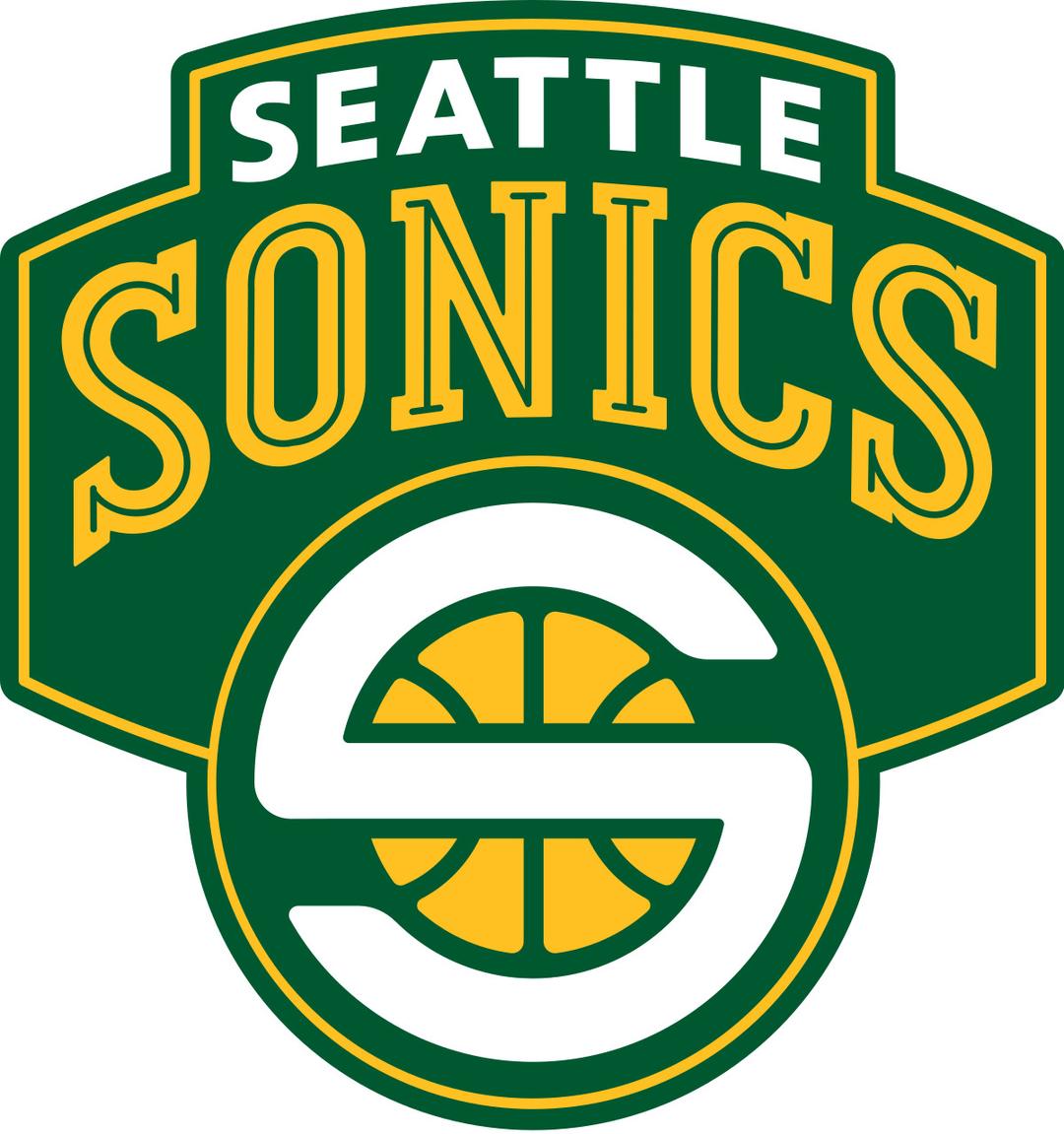 Seattle Supersonics Logo png transparent
