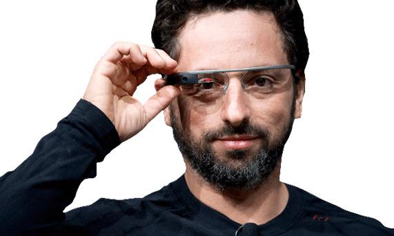 Sergey Brin Google Glass png transparent
