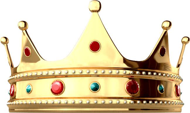Shiny King Crown png transparent