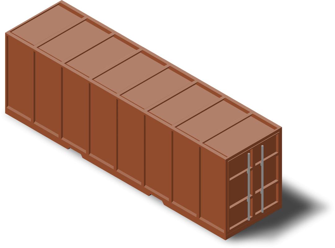 Shipping container png transparent