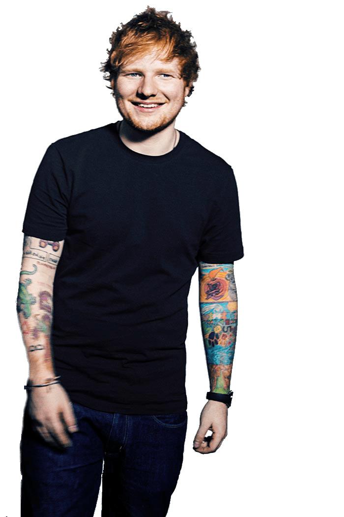 Smiling Ed Sheeran png transparent