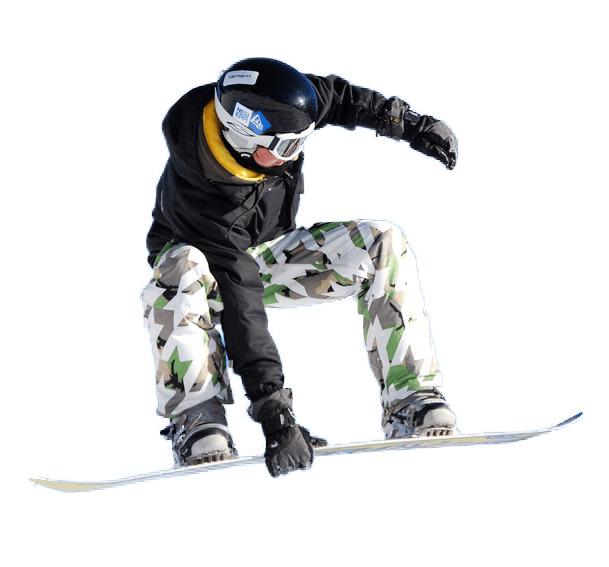 Snowboarder Stunt png transparent