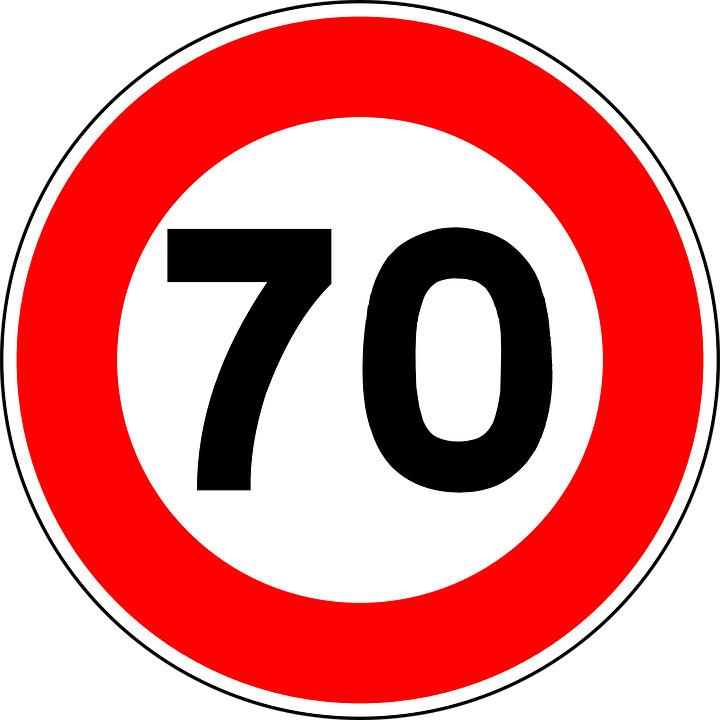 Speed Limit Road Sign png transparent