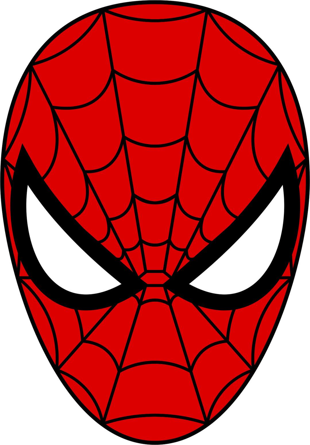 Spiderman Mask png transparent