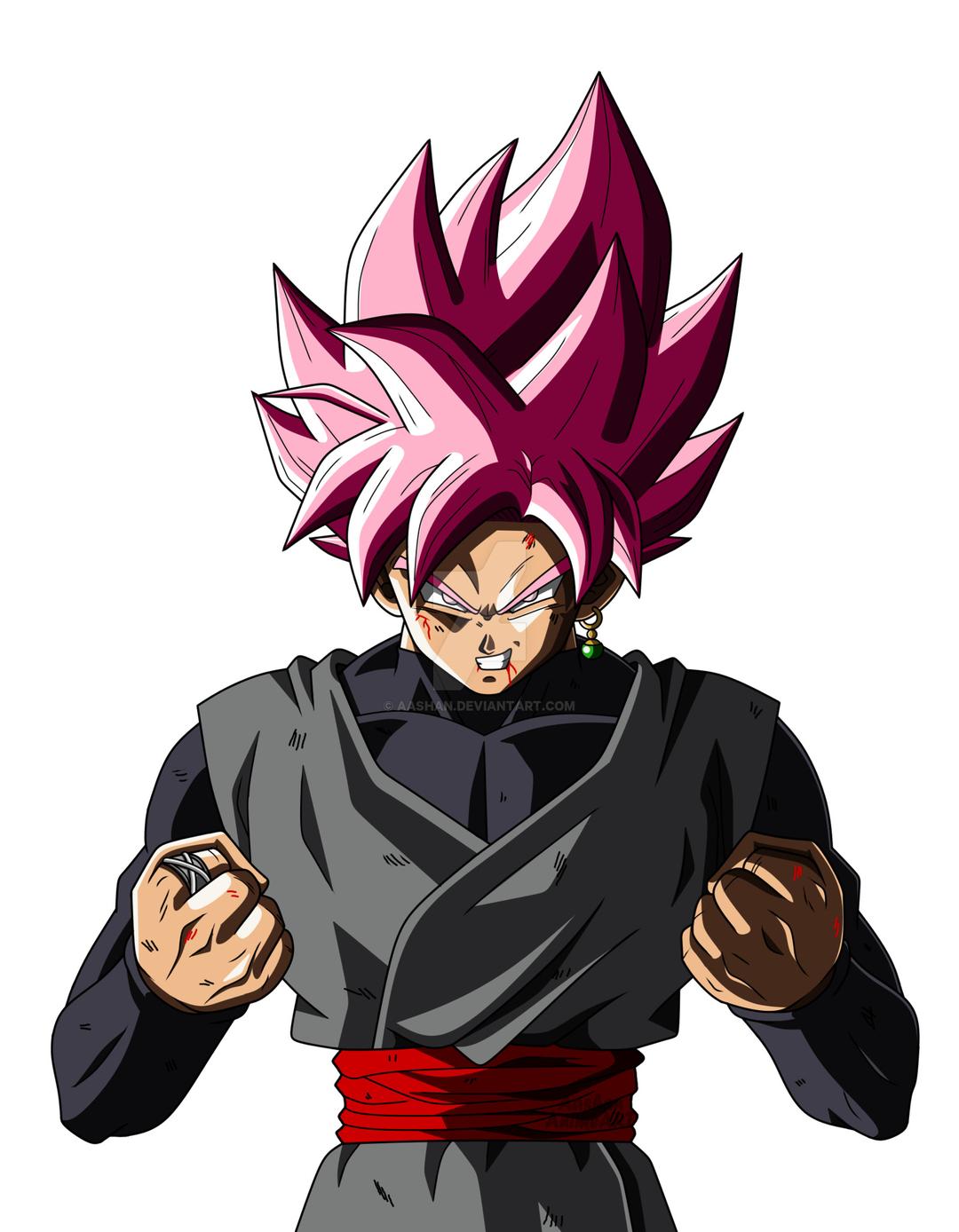 SSJ Rose Angry png transparent