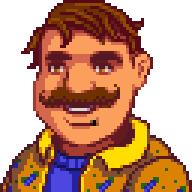 Stardew Valley Gus png transparent