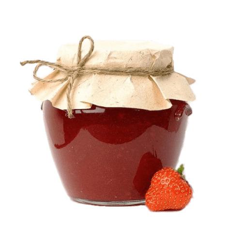 Strawberry Jam Jar png transparent