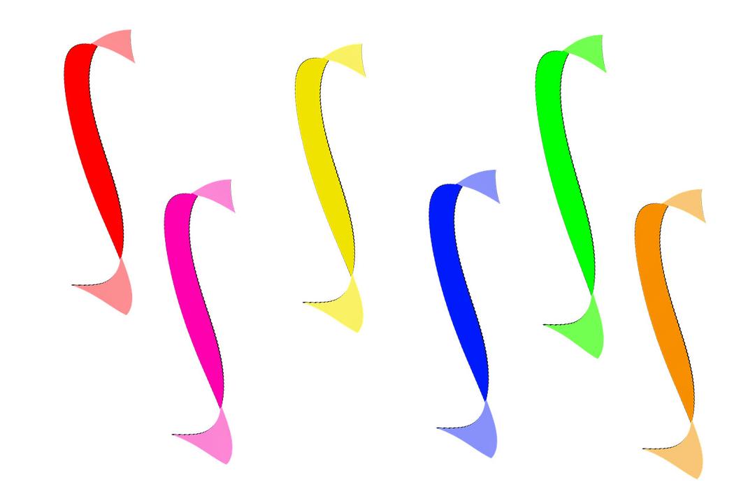 Streamers Elongated png transparent