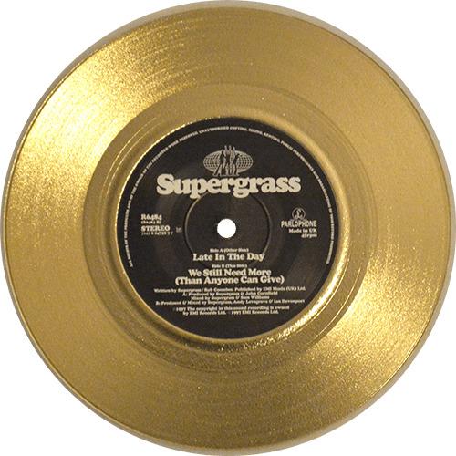 Supergrass Gold Vinyl png transparent