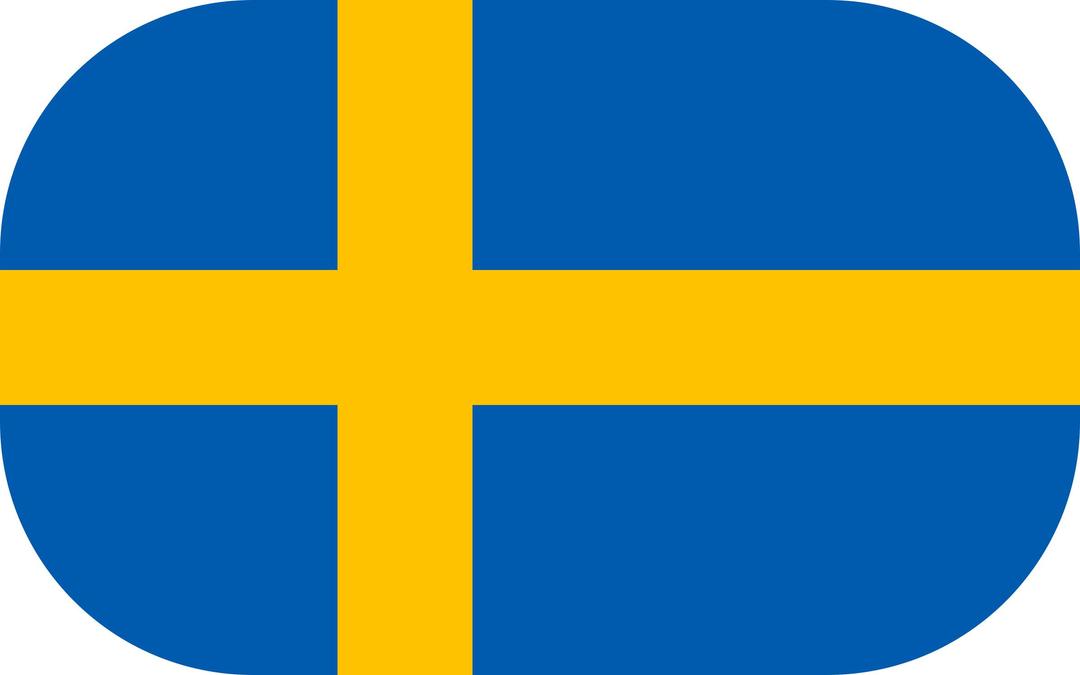 Swedish Flag png transparent