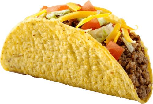 Tacos With Meat and Cheese png transparent