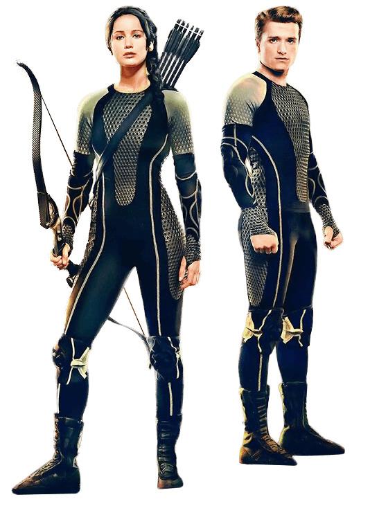 The Hunger Games Duo png transparent