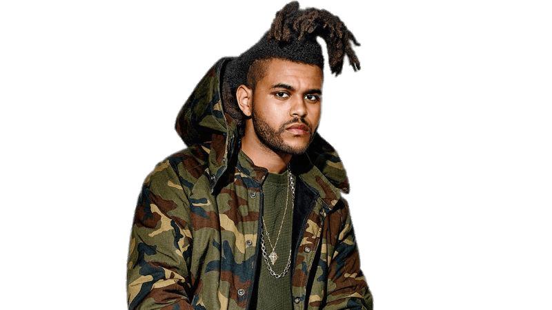 The Weeknd Military Style Jacket png transparent