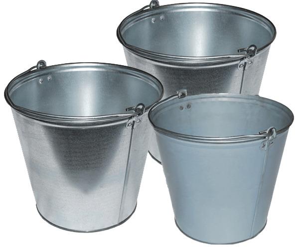 Three Buckets png transparent