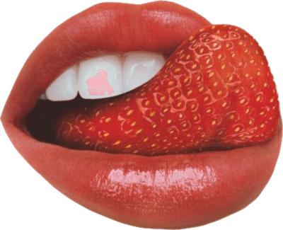 Tongue Strawberry png transparent