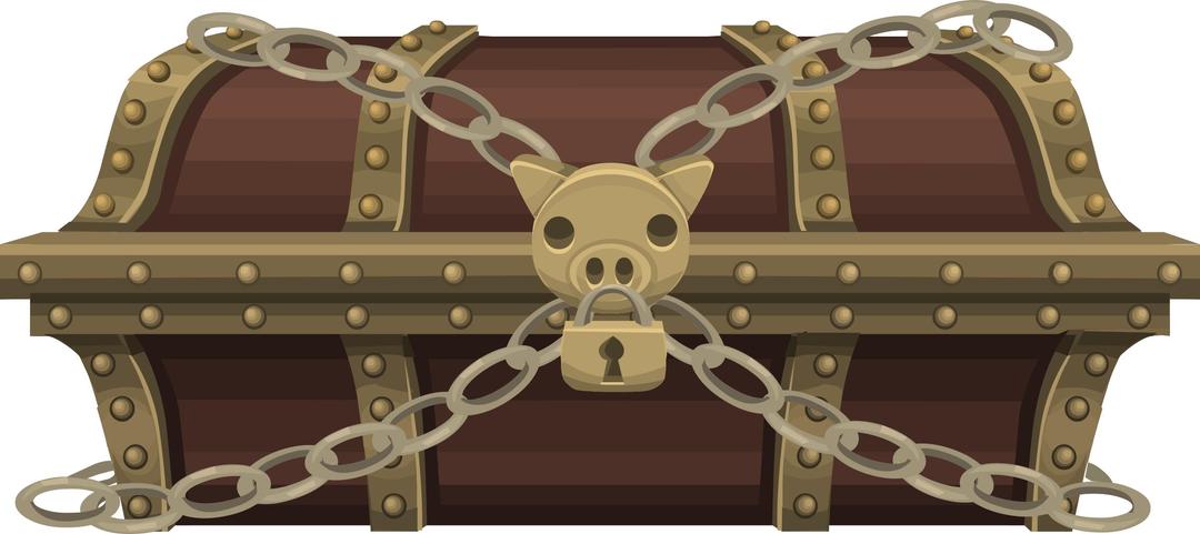 Treasure chest from Glitch png transparent