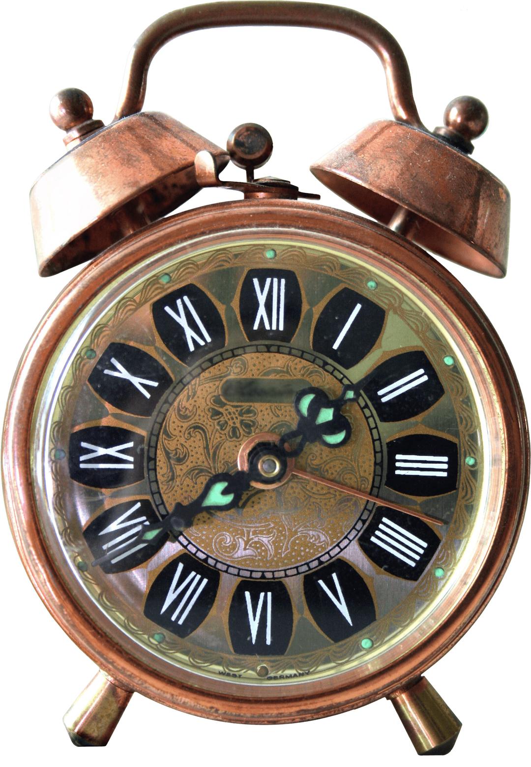 Vintage Alarm Clock png transparent