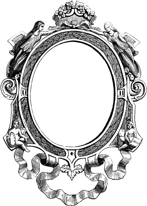 Vintage Ornate Frame png transparent
