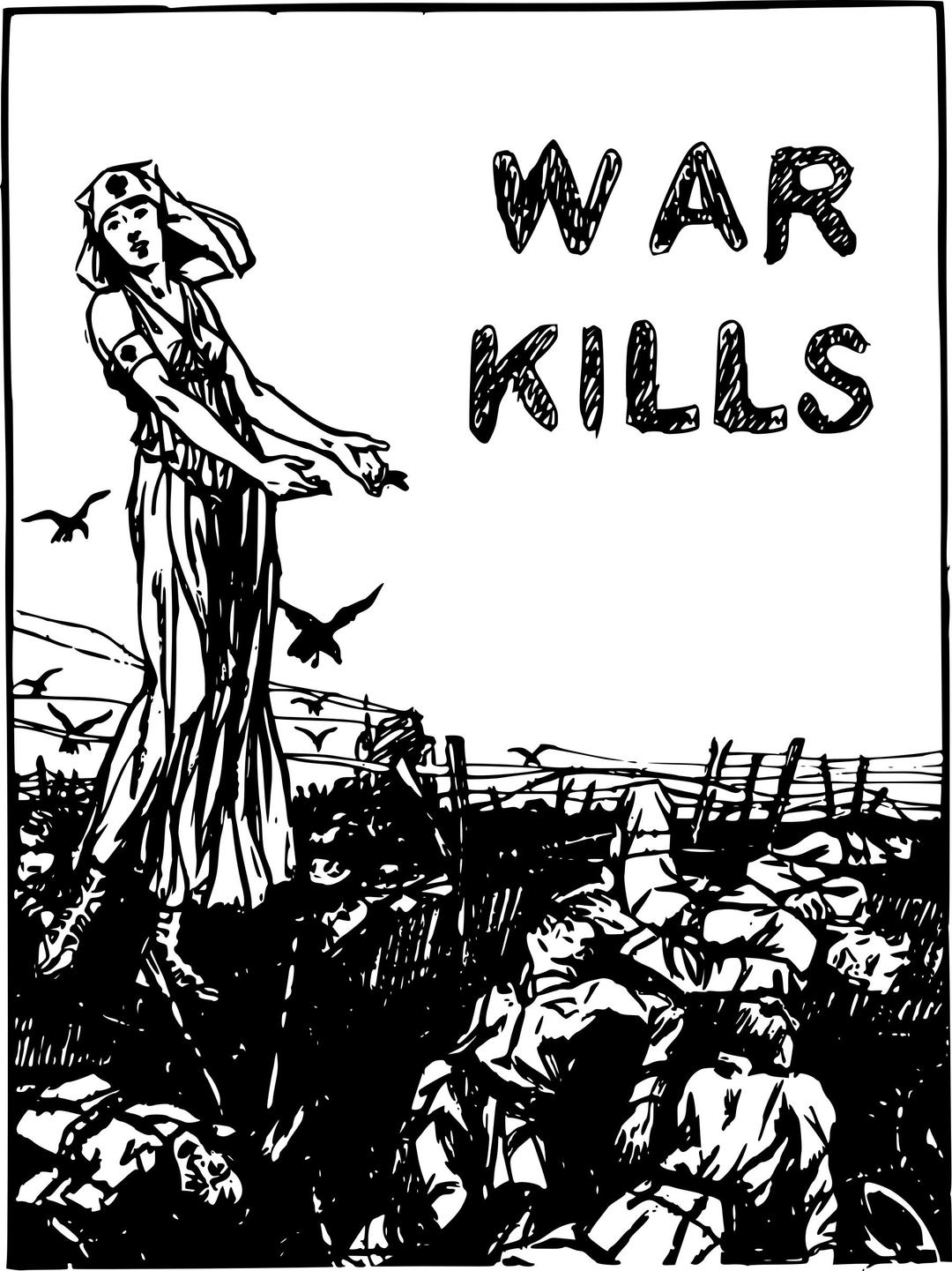 War Kills png transparent