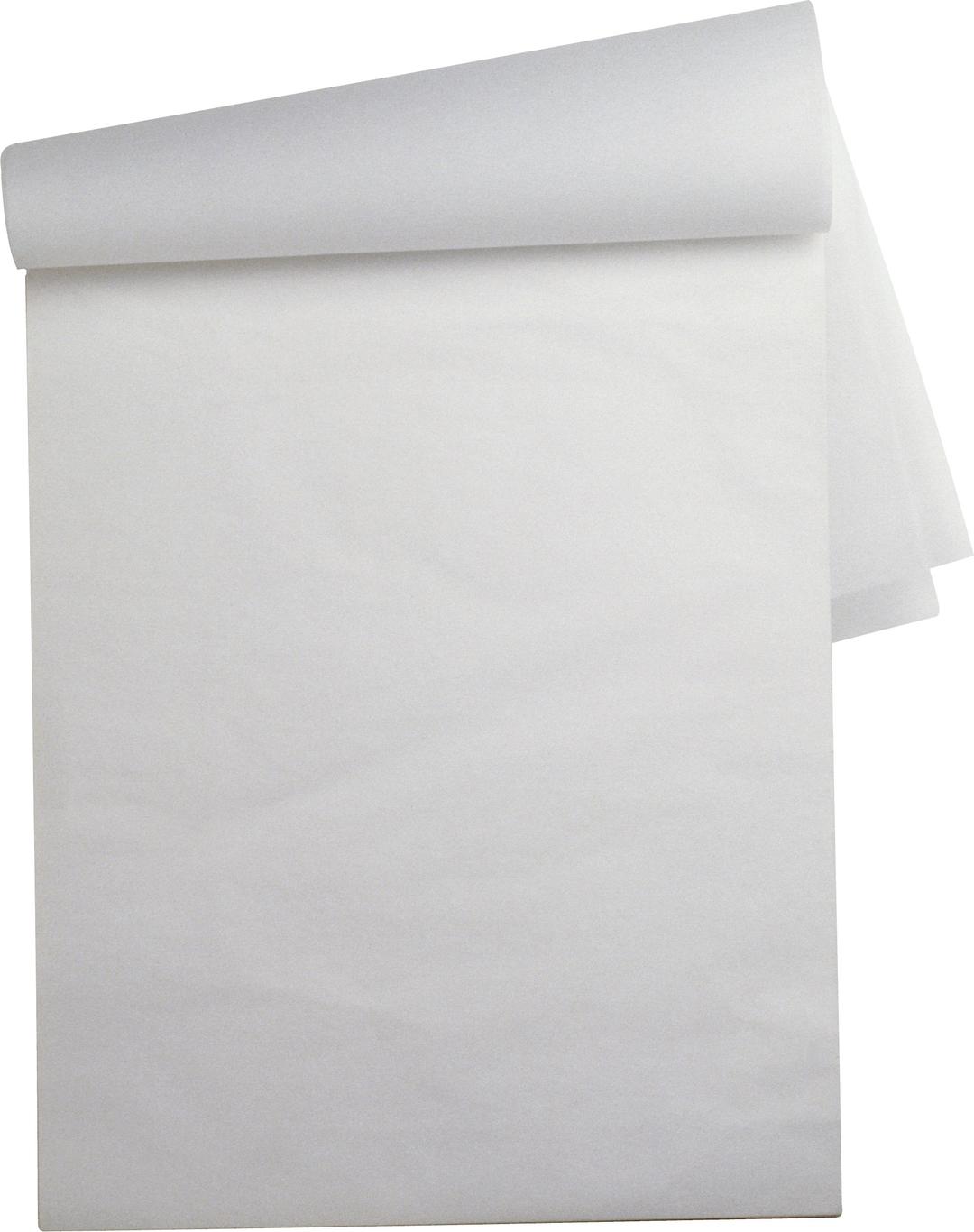 White Folded Paper Sheet png transparent