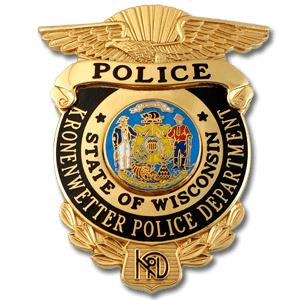 Wisconsin Police Badge png transparent
