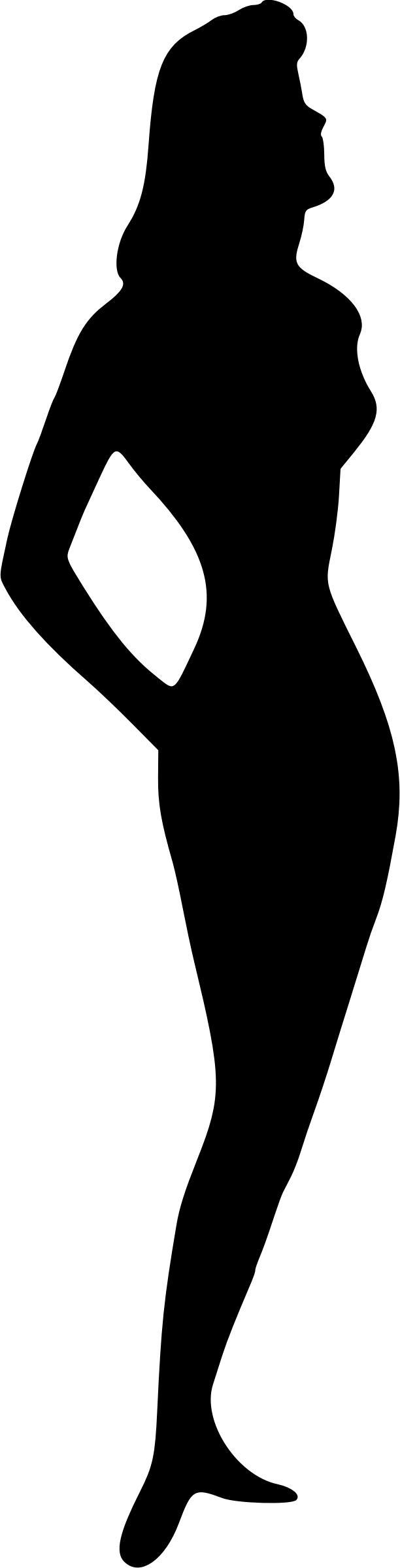 Woman silhouette 6 png transparent