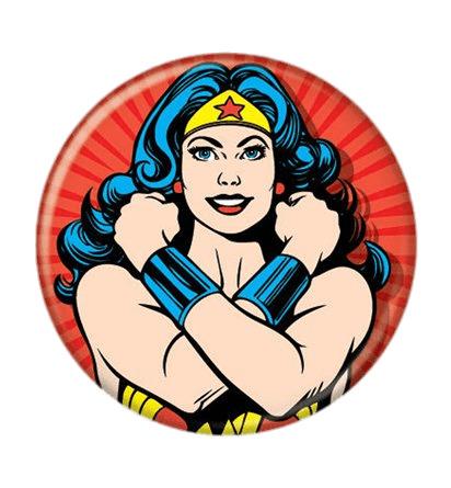 Wonder Woman Button png transparent