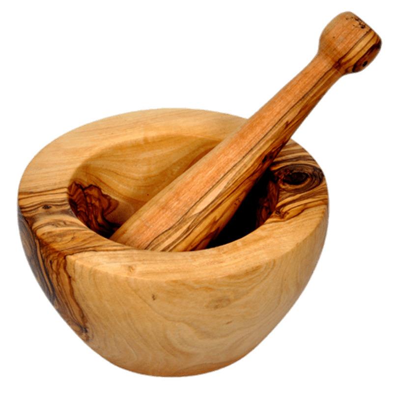 Wooden Pestle and Mortar png transparent