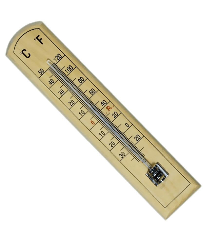 Wooden Thermometer png transparent