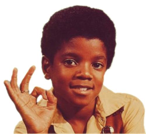 Young Michael Jackson png transparent