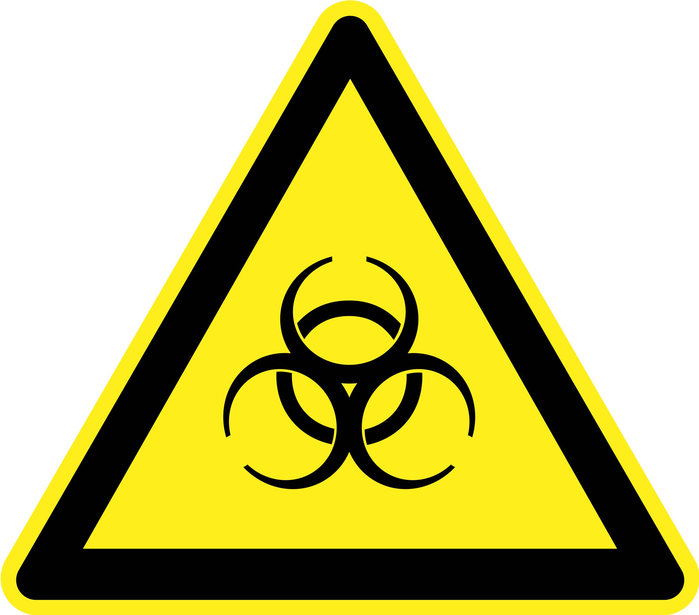 Biological Hazard Warning Sign Icons PNG - Free PNG and Icons Downloads