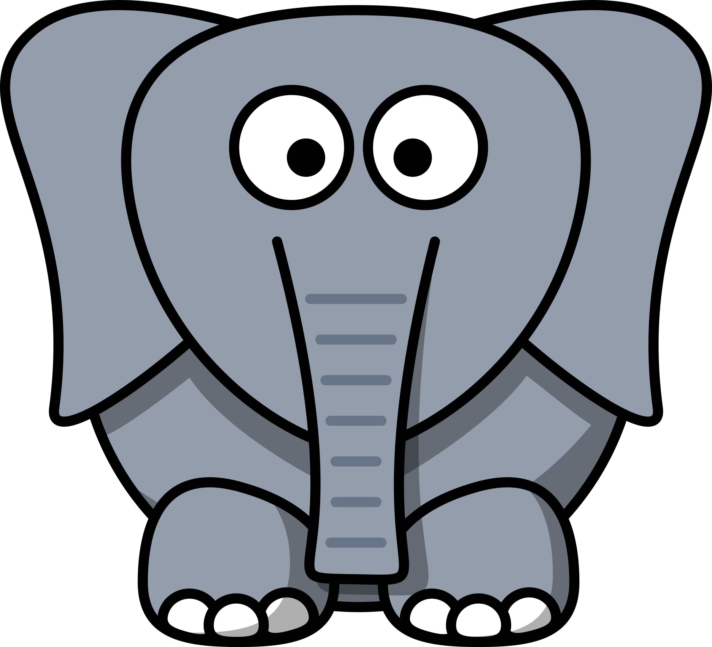 Cartoon Elephant Icons Png Free Png And Icons Downloads