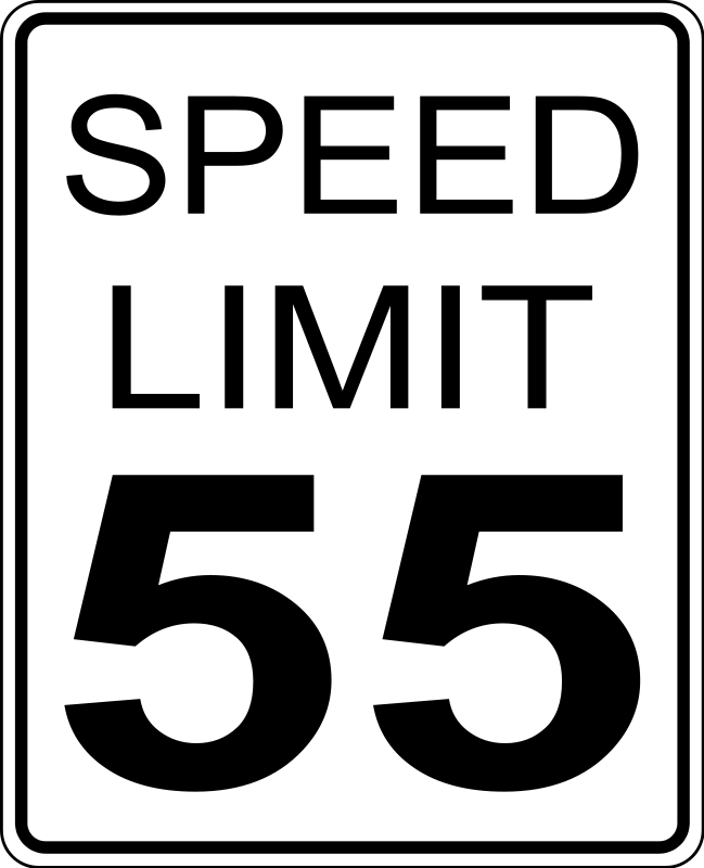 55 Mph Sign icons png preview