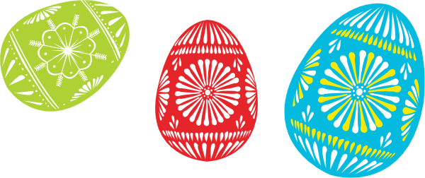 Abstract Colorful Easter Eggs icons png free download