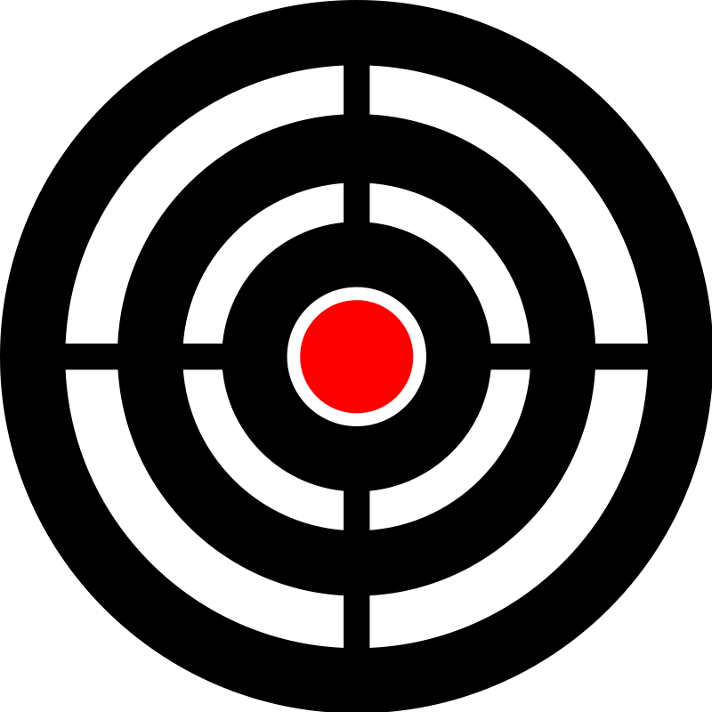 Art Target Red dot icon icons png preview