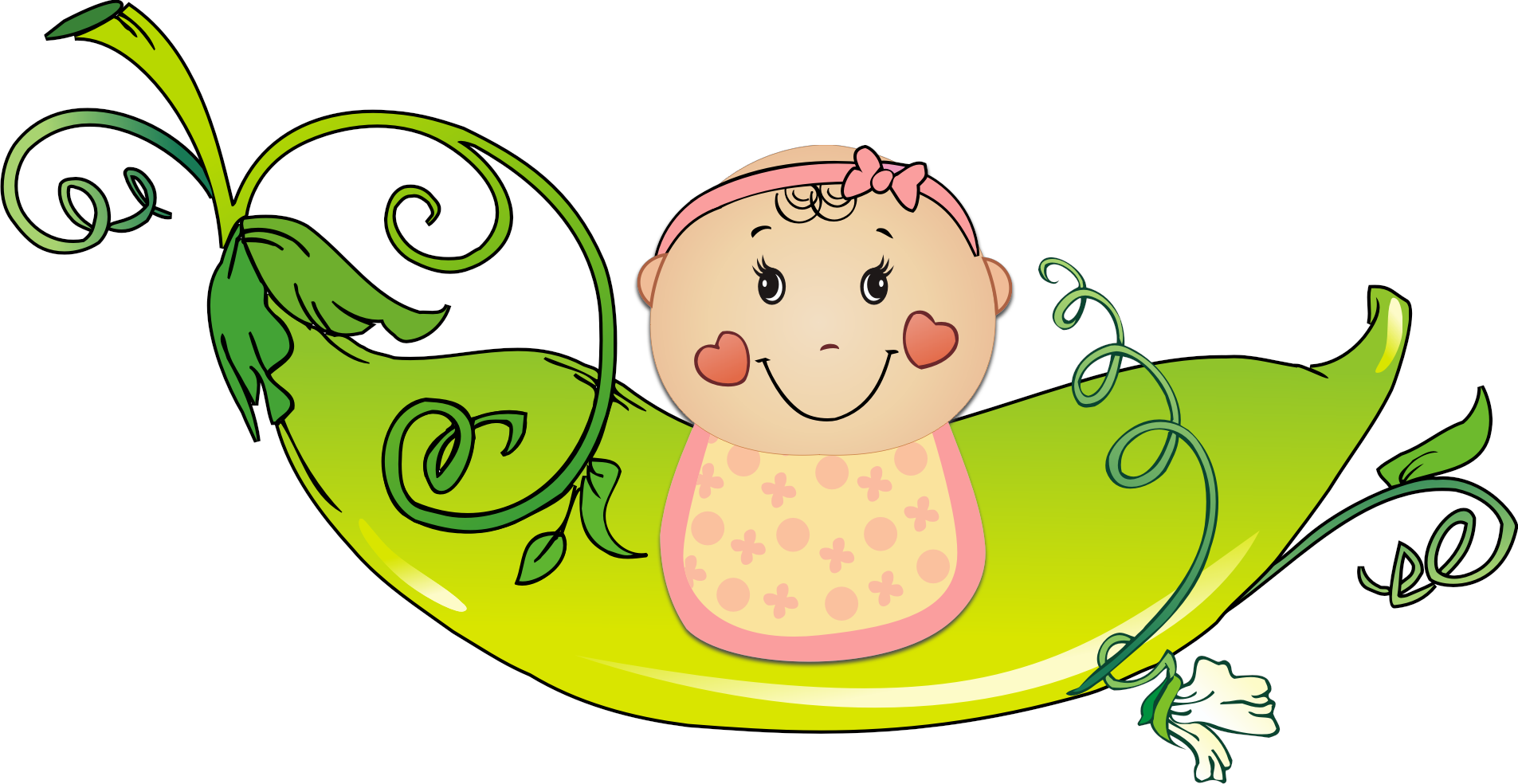 Baby girl sitting flower clip art icons png preview